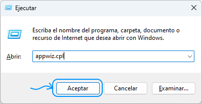Activar Hyper-V - Ejecutar appwiz.cpl