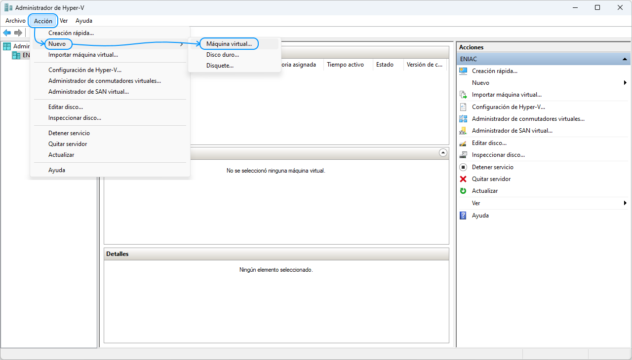 Hyper-V Evaluación Windows Server 2022 01