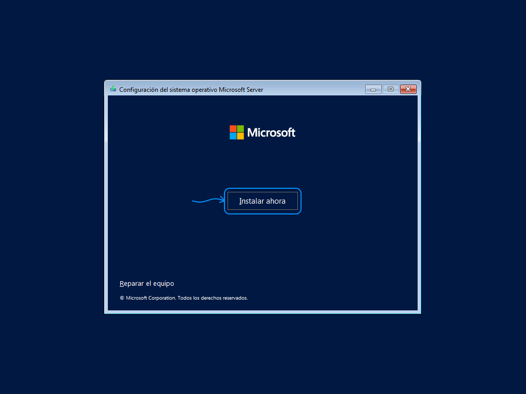 Instalación Windows Server 2022 02