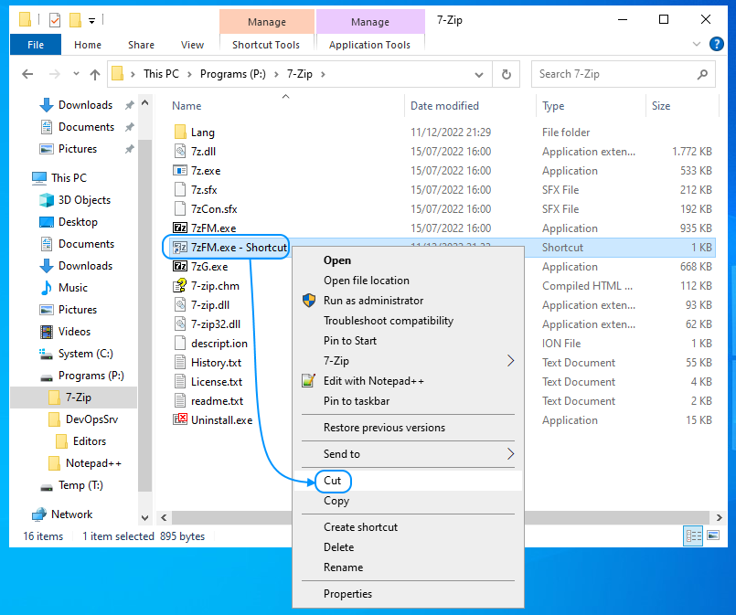 04 7-Zip Setup