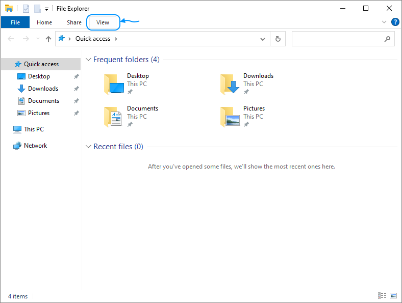 01 File Explorer settings