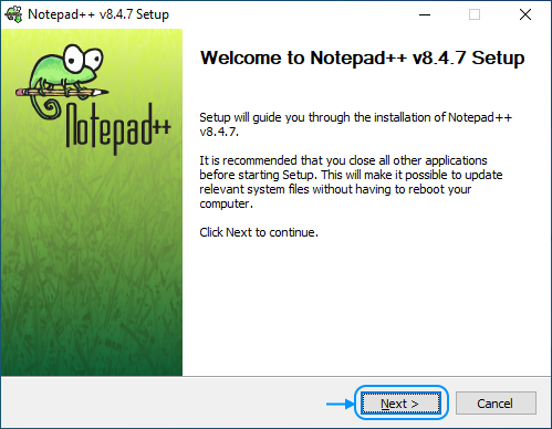 03 Notepad++ setup