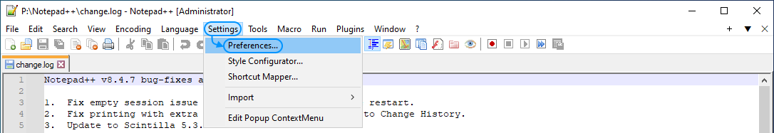 09 Notepad++ setup