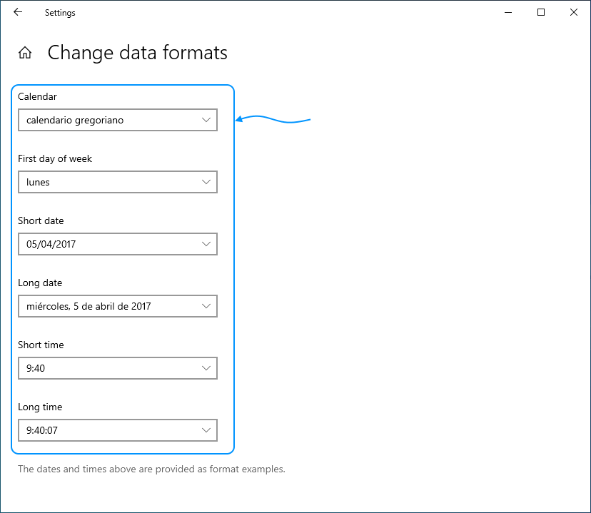 04 Time and language settings