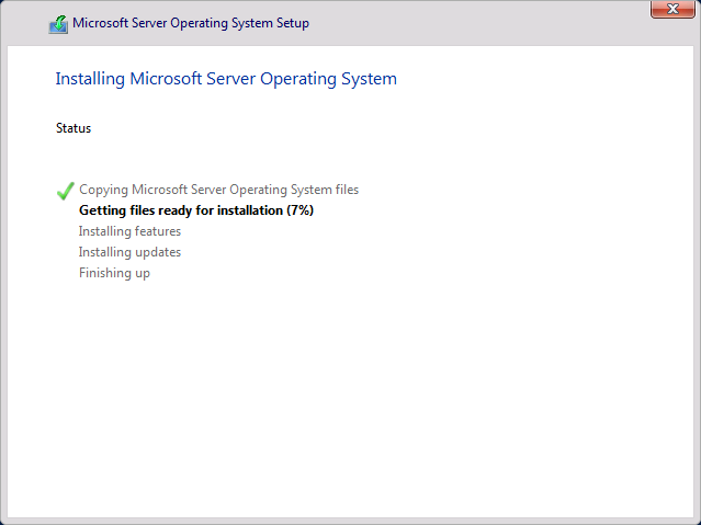 047 Instalación Windows Server 2022 Standard Evaluation - Installing Microsoft Server Operating System