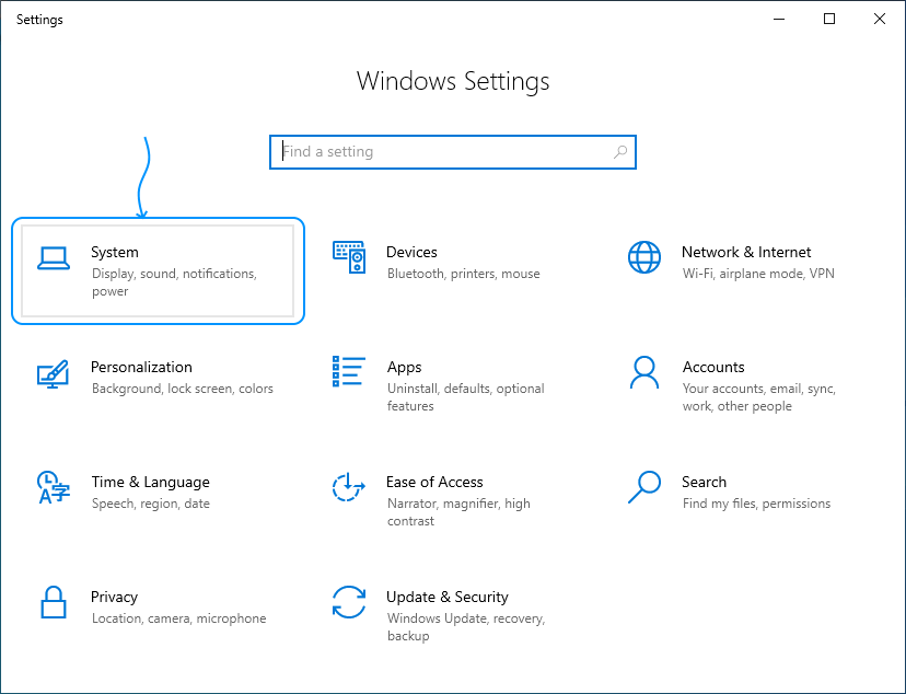 083 Configurar Windows Server 2022 Standard Edition - Settings - System