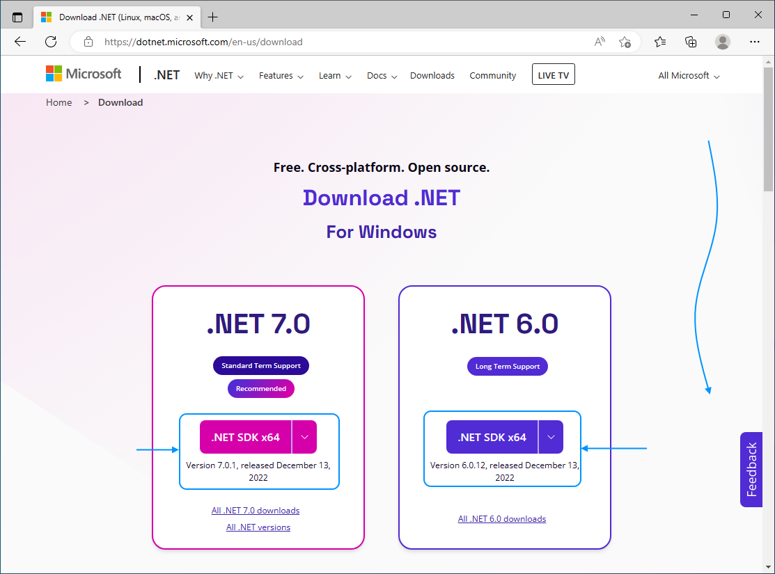 01 Download .NET