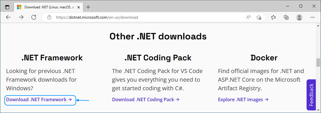 02 Download .NET