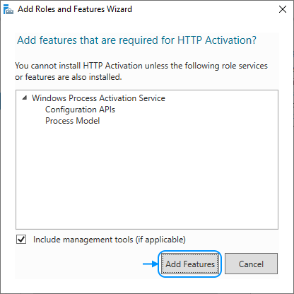 02 Enable Feature WCF HTTP Activation