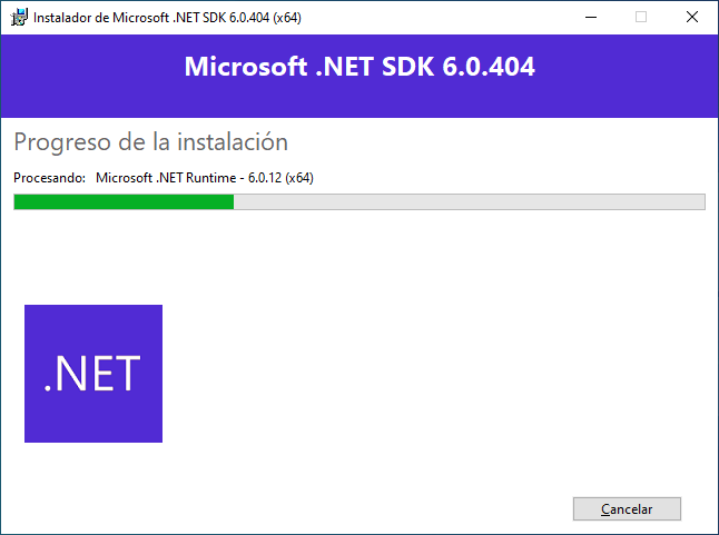02 Install .NET 6.0 SDK