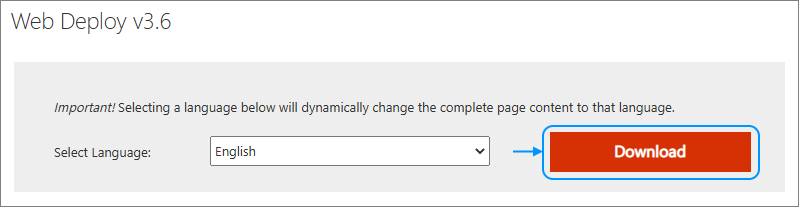 02 Web Deploy Setup