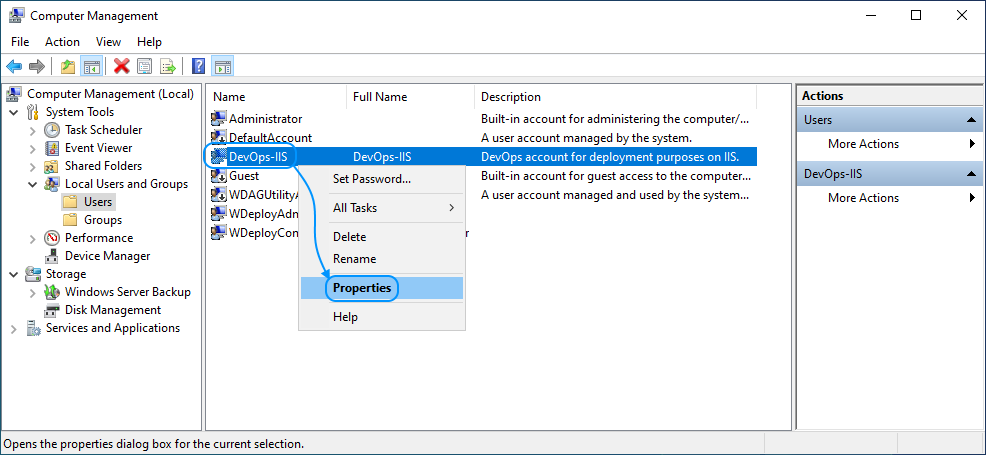 19 Web Deploy Setup