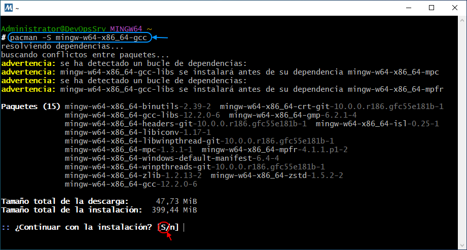 01 MSYS2 MinGW x64 Install GCC/G++ compilers