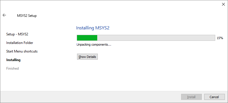 05 MSYS2 Setup
